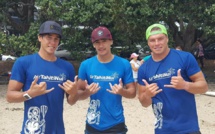 Va'a V1 - Te Aito NZ : Manutea Million devant Tupuria King