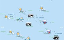 Météo : avis de forte houle sur les Australes et fortes précipitations sur Tuamotu-gambier