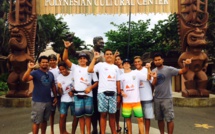 Va'a scolaire - Hawai'i : Les élèves du collège de Tipaerui s'imposent