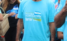 Plusieurs centaines de militants du Tavini ont marché contre la corruption