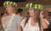 Miss Univers 2016 et Miss France 2015 au fenua