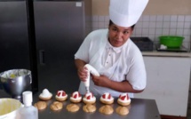 Marutea Riaria, prétendante au titre de meilleur pâtissier de Polynésie