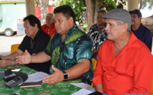 Damas Teuira soutient le Tapura Huiraatira