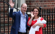 Troisième enfant pour le prince William et son épouse Kate, un garçon