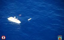 Naufrage d'un poti marara au sud de Moorea