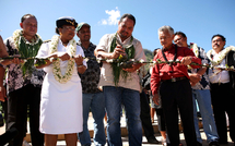 Le gouvernement en mission aux Marquises