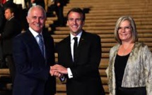 Le web s'amuse d'une bourde "délicieuse" de Macron en Australie