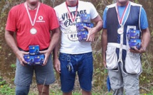 Ball Trap - Compétition Mont Marau : Tuanua Degage devant Pascal Brettes et Gino Mourin