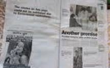 Le Fiji Times dans le collimateur du gouvernement Fidjien.