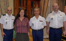 CSEC: Visite de courtoisie du Général VECHAMBRE