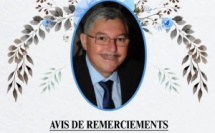 Avis de remerciements Famille VICENTE