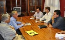 Visite de M. Yves Bellec, Directeur Interrégional pour l'outre-mer de la caisse des dépôts et consignations