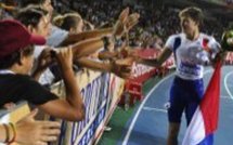 Euro-2010 - 100 m - Lemaitre sur le toit de l'Europe, Mbandjock 3e