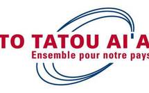 Communiqué: Le To Tatou Aia réagit lui aussi à l'intervention de Gaston Flosse sur RFO
