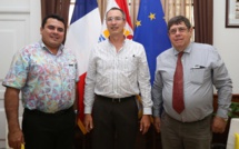 Le vice-président rencontre des représentants du Groupe Grimaud