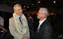 Henri Cornette de Saint Cyr dit "Doudou" élevé au grade d'officier de l'Ordre national du mérite