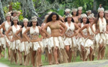 Histoire de cailloux au marae Arahurahu