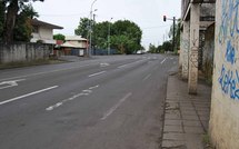 Travaux sur le réseau hydraulique de Pirae : pose d’une vanne DN 400 en vue de l’ouverture de l’hôpital.