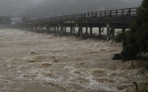 Japon: deux morts de plus et des disparus à cause de violentes pluies