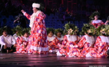 Heiva i Tahiti : la prestation de "Te pape ora nō Pāpōfa'i" en photos