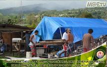 Reconstruction après le violent incendie dans le quartier social Fareroi de Mahina