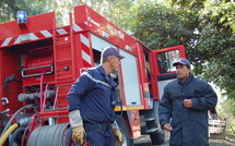 Incendie à Pirae dans les hauteurs de Aute 3