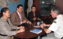 Moana Greig rencontre le Général Artur