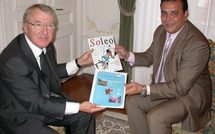 Moana Greig rencontre Jean Bertsch  de l'agence Europe Education et Formation France (A2E2F)