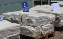 Saisie exceptionnelle d'1,5 tonne de cocaïne sur un voilier au large de la Martinique