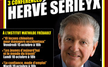 Audiforma présente “des idées pour demain”, cycle de 3 conférences avec Hervé SÉRIEYX.
