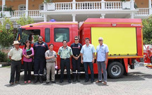 Réception d'un nouveau fourgon pour les interventions des pompiers de Papeete
