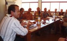 Le ministre du tourisme à la rencontre d'étudiants au métiers de management dans l'hôtellerie