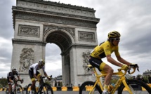 Tour de France - Geraint Thomas remplace Chris Froome en haut des "Champs"