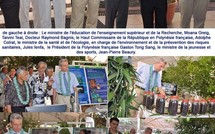 Inauguration de la 19ème fête de la science à la Présidence