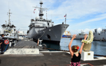 Le Prairial de retour à Papeete après trois mois de mission