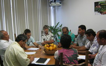 Frédéric Riveta reçoit  la fédération Te rima hotu rau