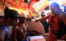 Des messages de Hiria et Hervé sur Otahitinui pour tous ceux qui les soutiennent.