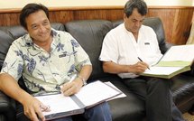 Conventions DDC pour des travaux de voirie à Fare Ute  et la sécurisation du marché de Papeete