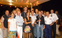 Rugby : Les vielles pompes de Tahiti remercient leurs sponsors…en présence de Fabien Pelous.