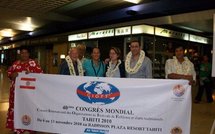 Le CIOFF France présent au congrès mondial du CIOFF à Tahiti.