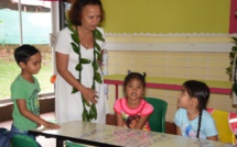 Christelle Lehartel part à la rencontre des enfants de Faa'a