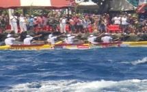 Hawaii Ki Nui Va'a : la 1ère étape remportée par SHELL