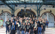 Les élèves de l'Ecole de Commerce de Tahiti et de Poly3D diplômés