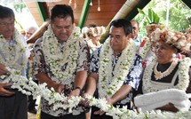 Inauguration du 1er salon quinquennal artisanal des Raromatai