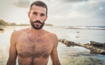 L'apnéiste Guillaume Néry s'immerge à Moorea