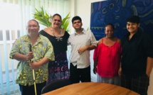 Nicole Bouteau rencontre l'association "Voir ensemble - Te Mata no Porinetia"
