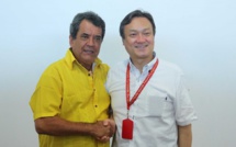 Fritch rencontre le vice-ministre japonais des Affaires étrangères