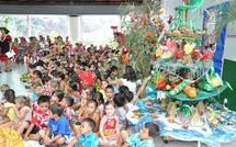 "Mon beau sapin..." 10 écoles ont participé au concours...