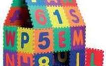 Tapis puzzle: A l'attention des parents de jeunes enfants, des creches, des garderies, et des écoles