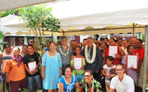 Remise de clés de fare OPH et de bons en matériaux